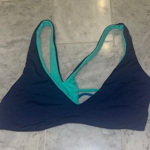 L*SPACE SWIM TOP - shades of blue&green!!!!